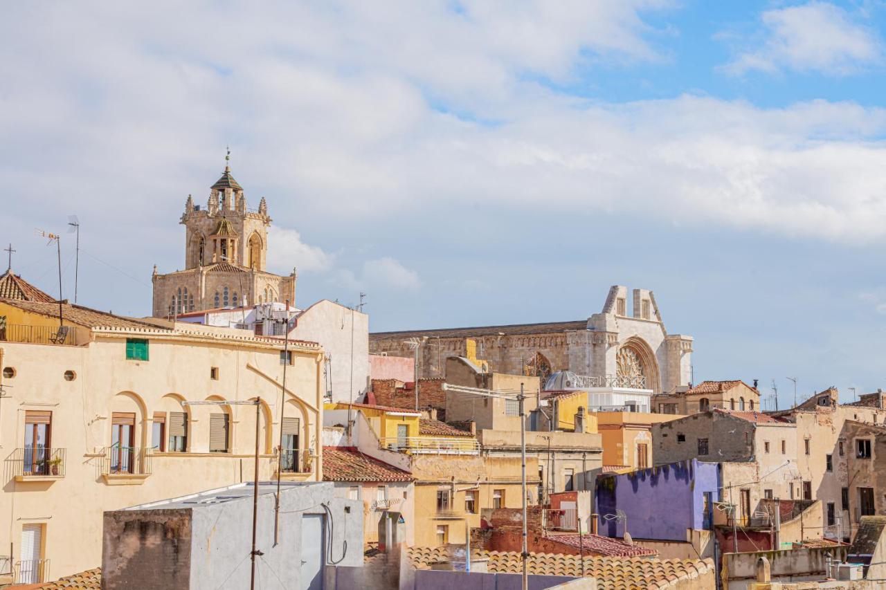 טראגונה Apartamento 2 En La Muralla Romana Junto A La Catedral מראה חיצוני תמונה